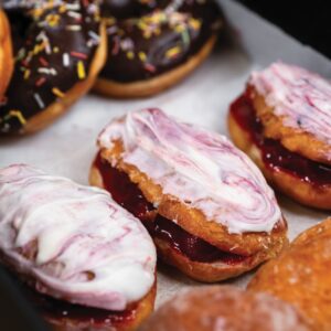Berry & Cinnamon Doughnut Box