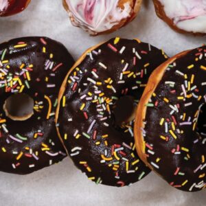 Chocolate Ganache Doughnut Box