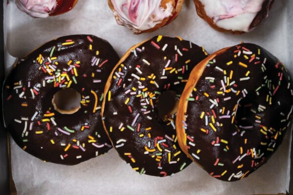 Chocolate Ganache Doughnut Box